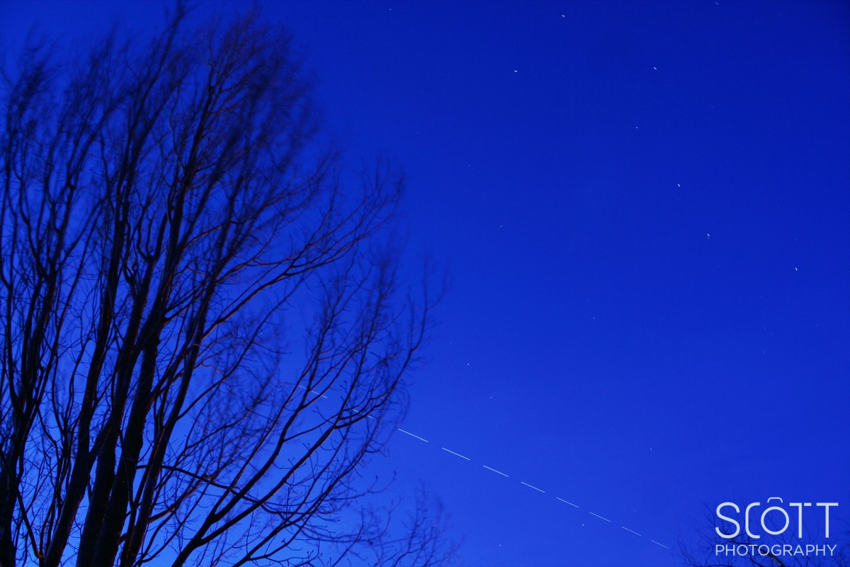 International Space Station (ISS) & The Big Dipper (Ursa Major)