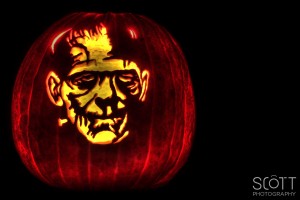 Frankenstein Pumpkin Carving