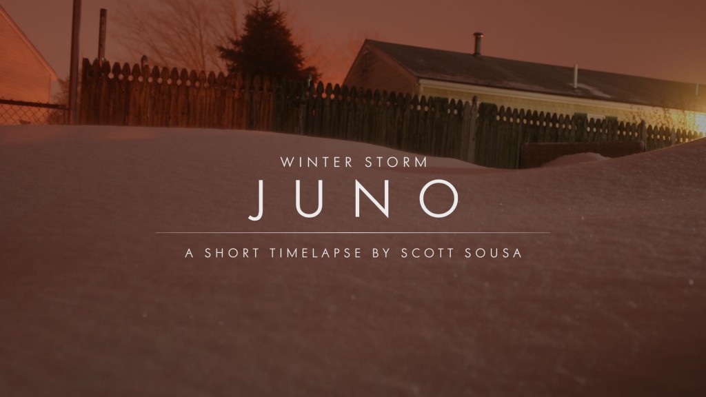Juno - Blizzard of 2015 Time-Lapse Screenshot